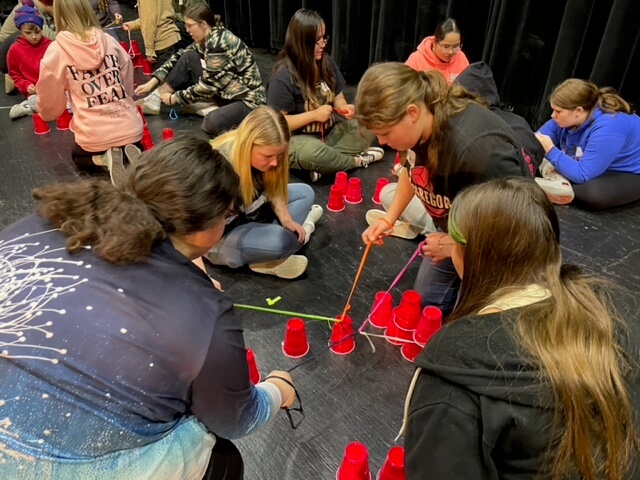 Crafting with the Kids Plus Group